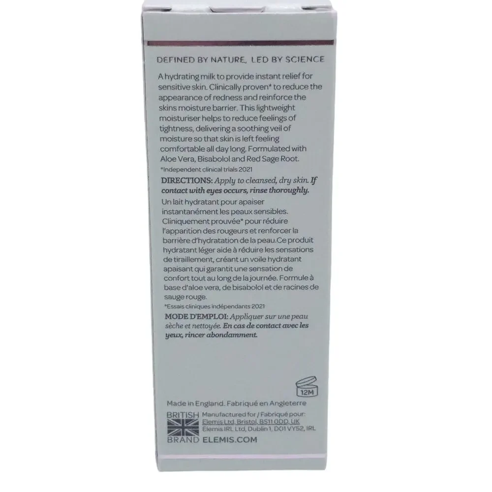 Elemis Sensitive Soothing Milk Lightweight Facial Moisturizer